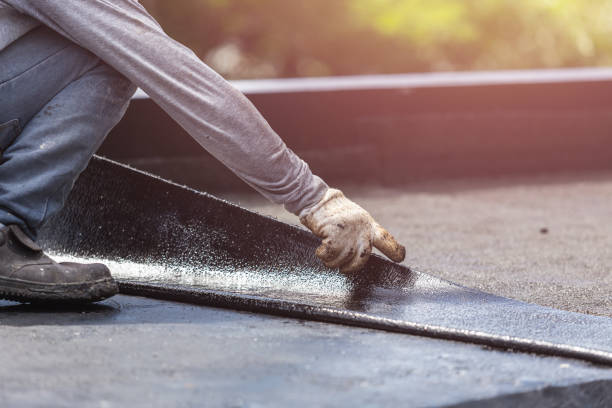 Professional Exterior Waterproofing technician working in Switz City, IN